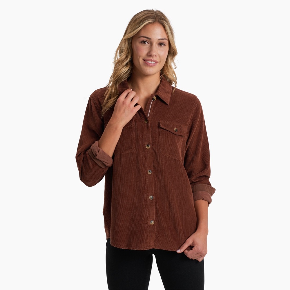 NWT Kuhl Tallula Corduroy Shirt Small